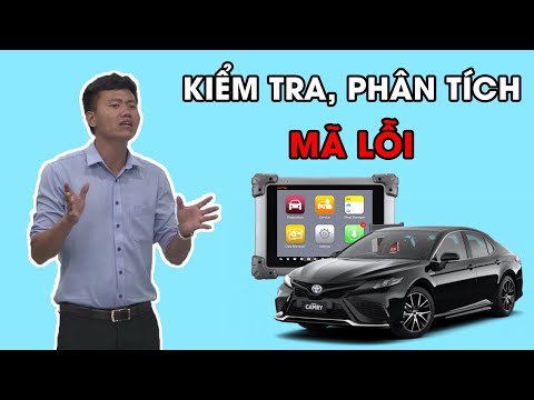 Autel - Hướng dẫn kết nối và phân tích mã lỗi trên xe Toyota Camry