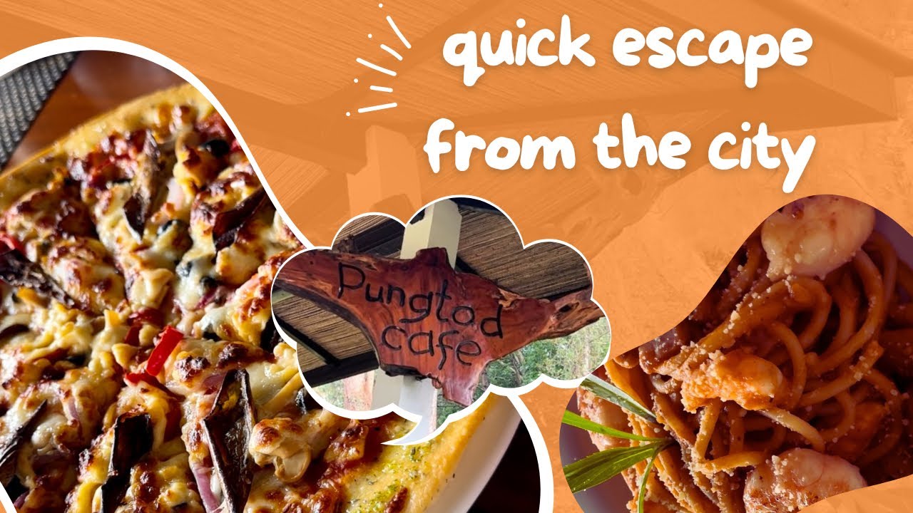 GOOD FOOD at ang ganda ng view! ang bango ng pine trees! | PIZZA PASTA ...