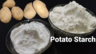 Secret Method for Making Potato Starch at Home || How to Make Starch || Potato Starch Recipe