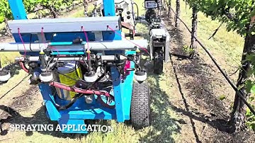 Amiga Farm Robot Spraying & Mowing Application