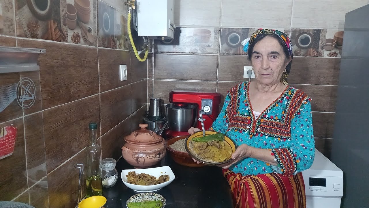 kabylie :Couscous Avec  Pois Cassé 