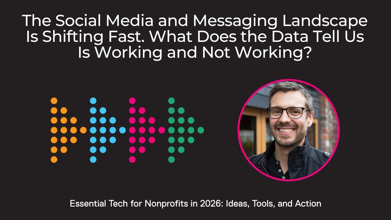 Steve Anderson: The Social Media Messaging Landscape Is Shifting Fast.  What Does The Data Tell Us?