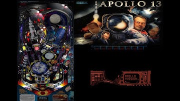 [PINBALL] Apollo 13 Sega 1995 Goldchicco / VPNATION