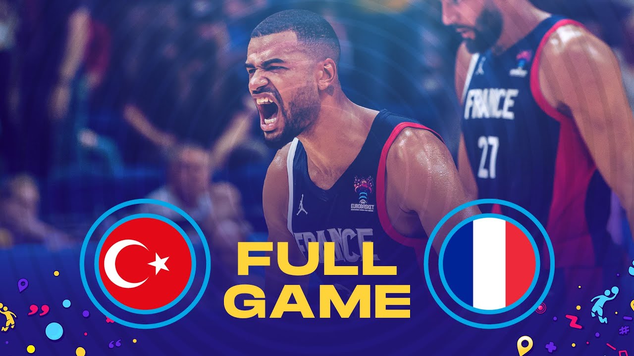Turkey v France Full Basketball Game FIBA EuroBasket 2022