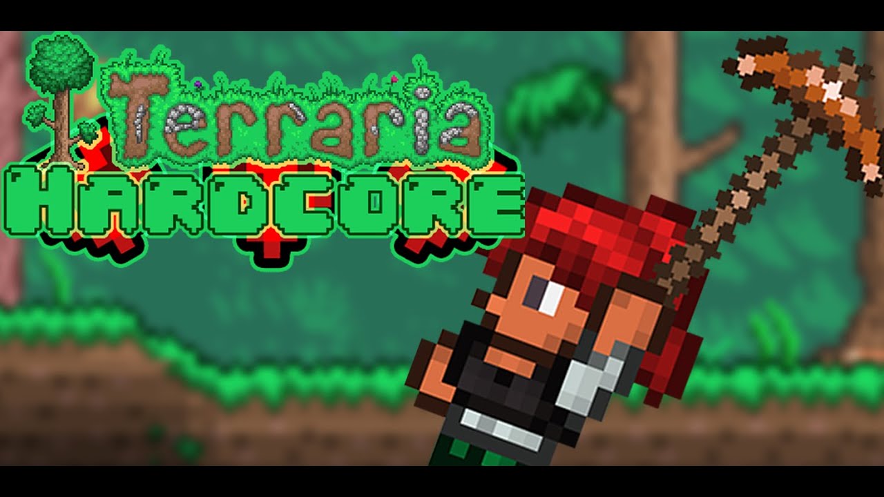 Terraria Expert Mode Hardcore - YouTube