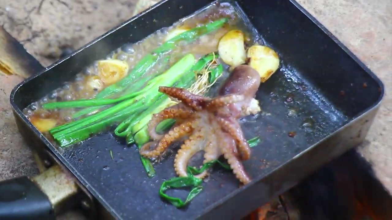 Delicious Spider Squid Stir Fried Recipe