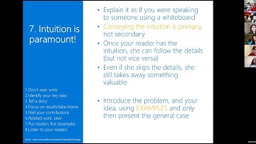 How to present - Writing, Figures, Talks (MIT Deep Learning Genomics Lecture 22)
