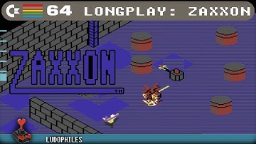 Zaxxon C64 Longplay [156] Full Playthrough / Walkthrough (no commentary) #c64 #retrogaming
