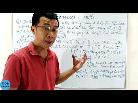 Video Giải HÓA LỚP 9 NÂNG CAO-Chuyên đề KIM LOẠI MUỐI bài số... - youtube