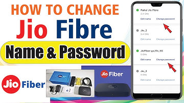 how to change jio fiber name and password | jio fibre wifi password change | jio fibre