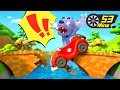 London Bridge is Falling Down | Monster Truck | Car Cartoon | Kids Cartoon | BabyBus - Cars World