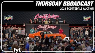 2023 SCOTTSDALE THURSDAY BROADCAST - Thursday, January 26, 2023  - BARRETT-JACKSON 2023 AUCTION