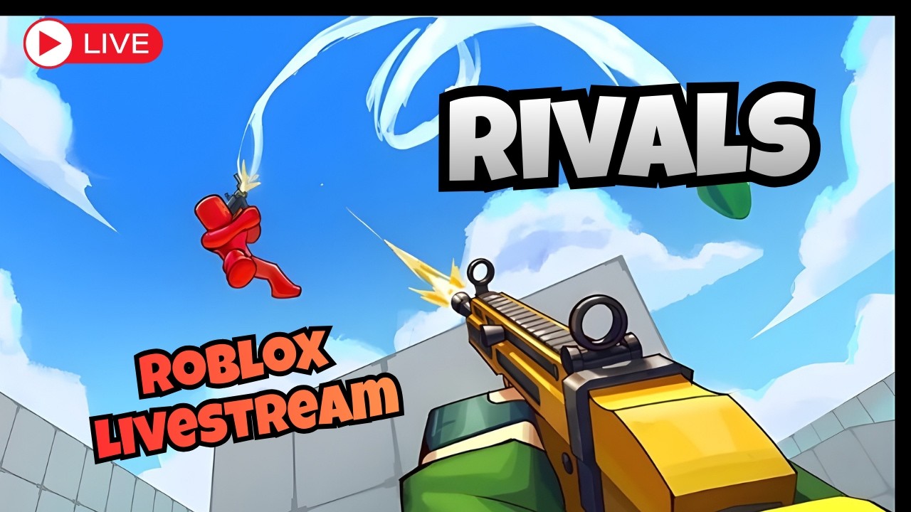 FIRST ROBLOX LIVESTREAM!! RIVAL!!