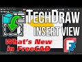 What’s New in FreeCAD – TechDraw (Insert View)