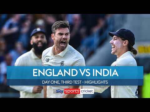 England bowl India out for 78! | England vs India | Day One, Third Test | Highlights