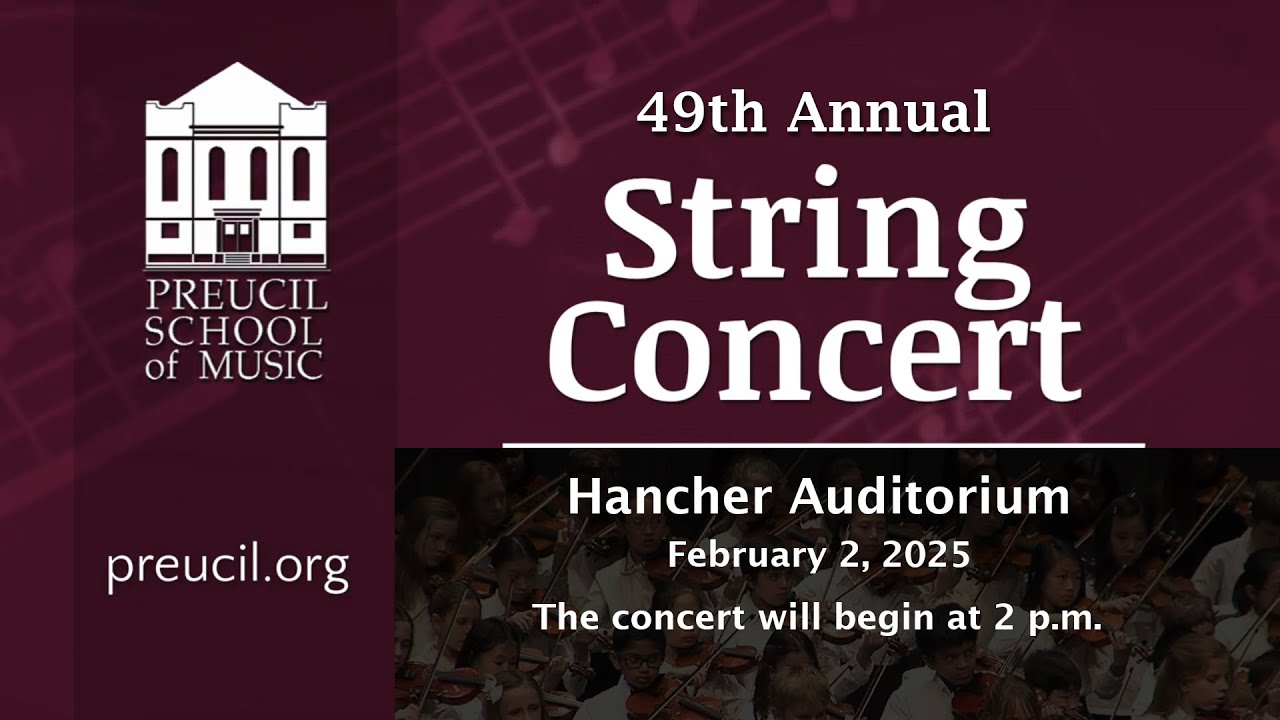49th Annual String Concert & 50th Anniversary Celebration - YouTube