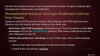 Implementing a Flexible Push Notification Preference System in Flutter with Firebase