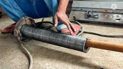 how to set spring in shaft