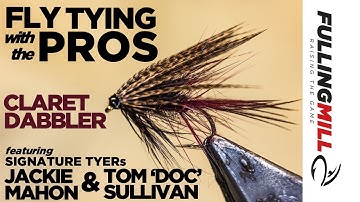 Fly Tying Tutorial: A Traditional Claret Dabbler for Irish Loughs with Jackie Mahon and Tom Sullivan