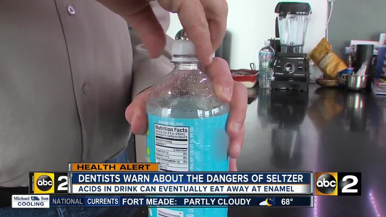 Dentists warn about the dangers of seltzer water YouTube