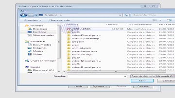 Curso Excel Experto, Vídeo 31, Power Pivot, Importar datos desde Access