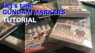 Let's talk GUNDAM MARKERS