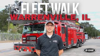 Walk Around Of Warrenville Fires E-One Hp 100 Platform