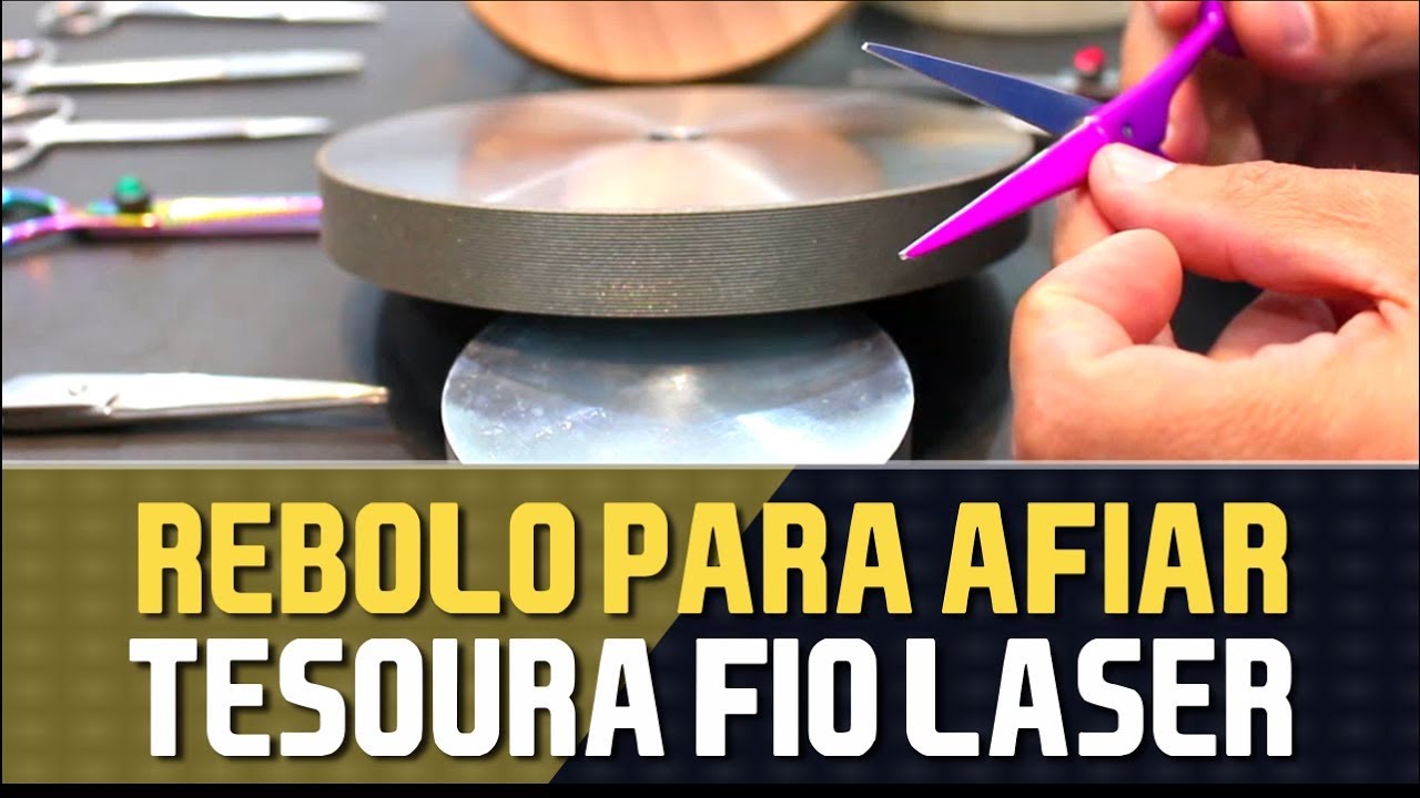 REBOLO PARA AFIAR TESOURA FIO LASER
