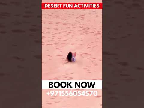 Dubai Desert Safari with Fun Activities - A Complete Adventure Tour in Arabian Desert #shorts #viral