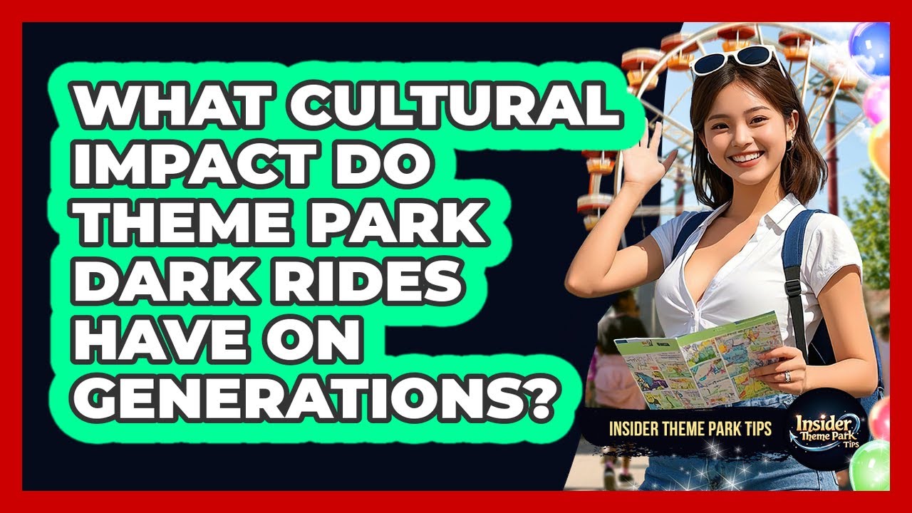 What Cultural Impact Do Theme Park Dark Rides Have On Generations? - Insider Theme Park Tips