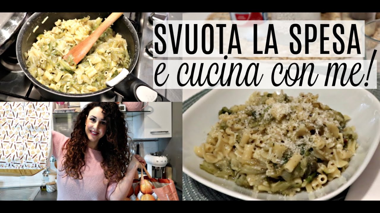 SVUOTA LA SPESA metà febbraio + PASTA E SCAROLA Ricetta Facile