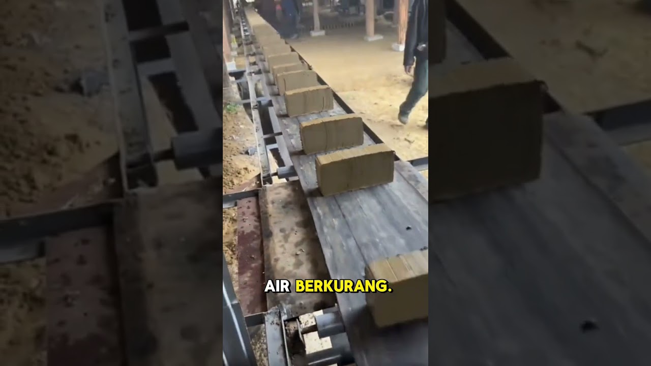 PROSES PEMBUATAN BATU BATA DI CHINA
