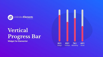 Vertical Progress Bar Widget for Elementor