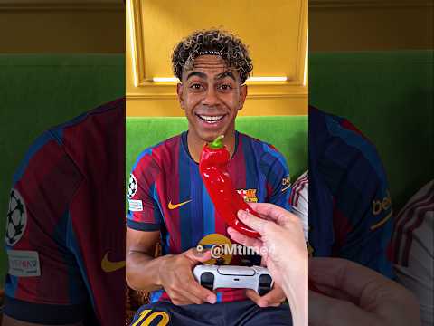 Yamal Tried to Act Tough in Front of Mbappé 😂🌶️ #parody #football #yamal