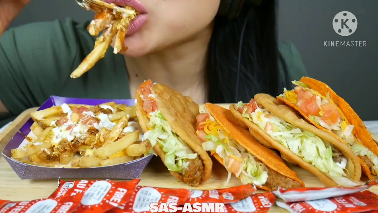 SAS asmr taco bell (bites only)