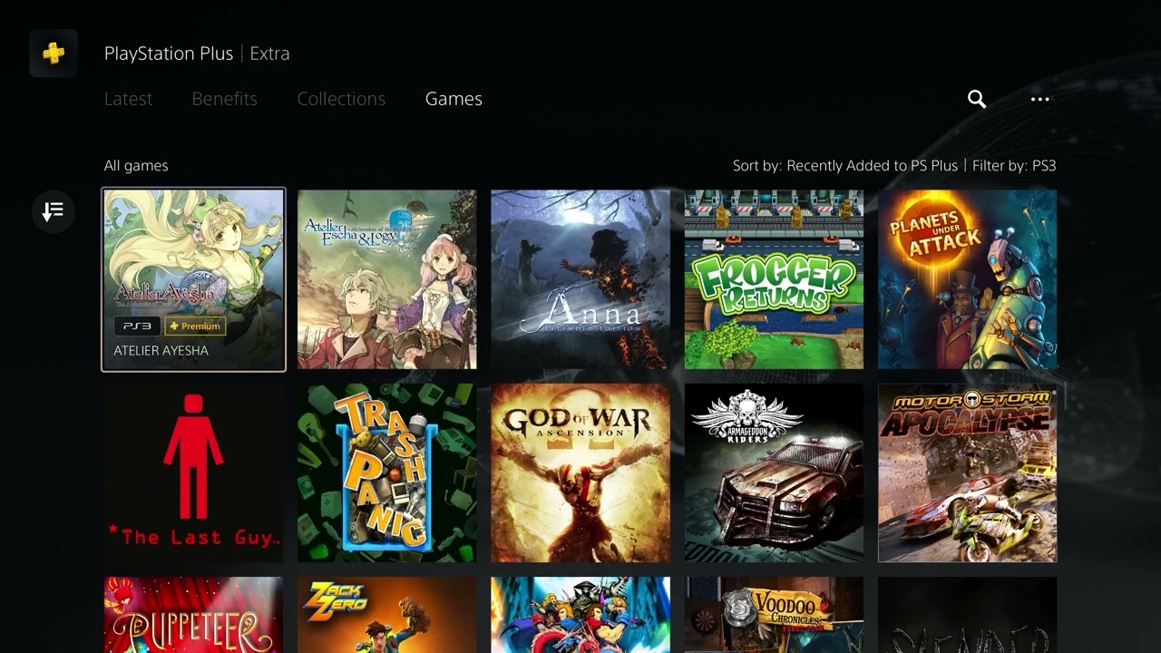 Full List of PS3 Games Available on PS Plus Premium PS5