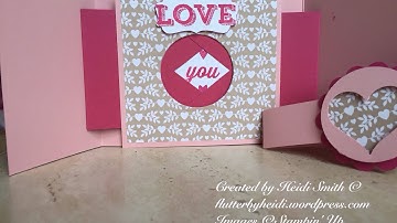 How to make a Gatefold Shutter Card Fun Fold #1 CRAFT HOW TO