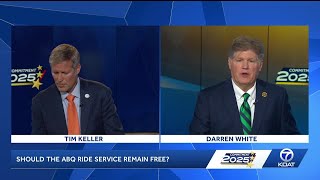 Albuquerque Mayoral Debate 2025 - Should ABQ Ride remain free?