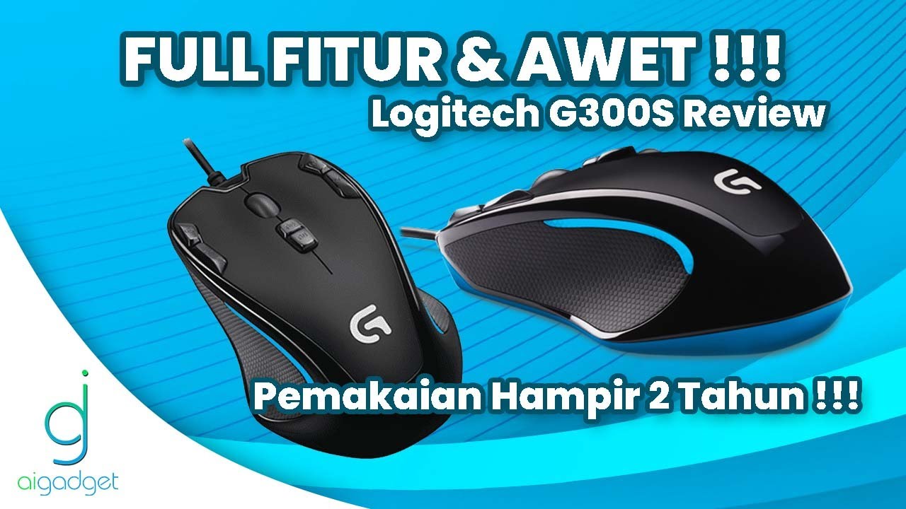 [100 Rb an] Review Mouse Logitech G300S Setelah 2 Tahun Pemakaian ...