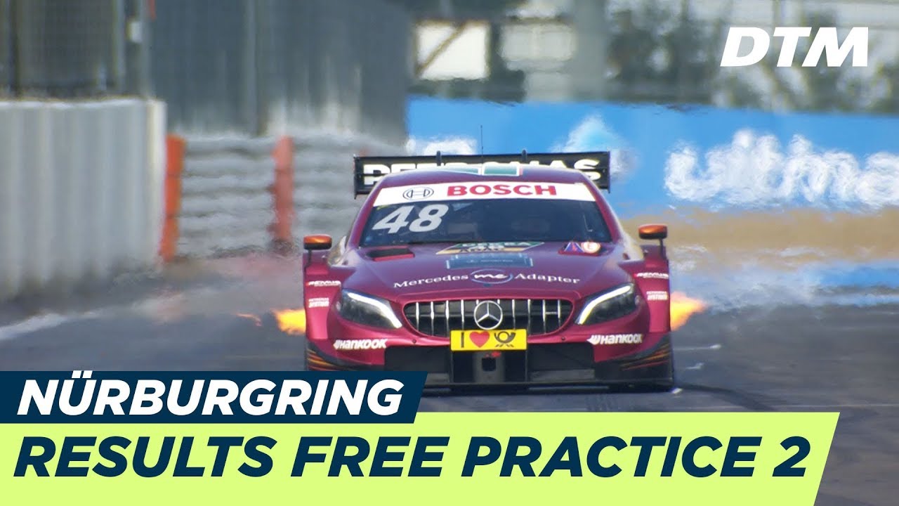 Results & Highlights Free Practice 2 - DTM Nürburgring 2018