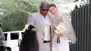 Vin Diesel Emotional moments as  Walked Paul Walker's Daughter Meadow Down The Aisle At Her Wedding