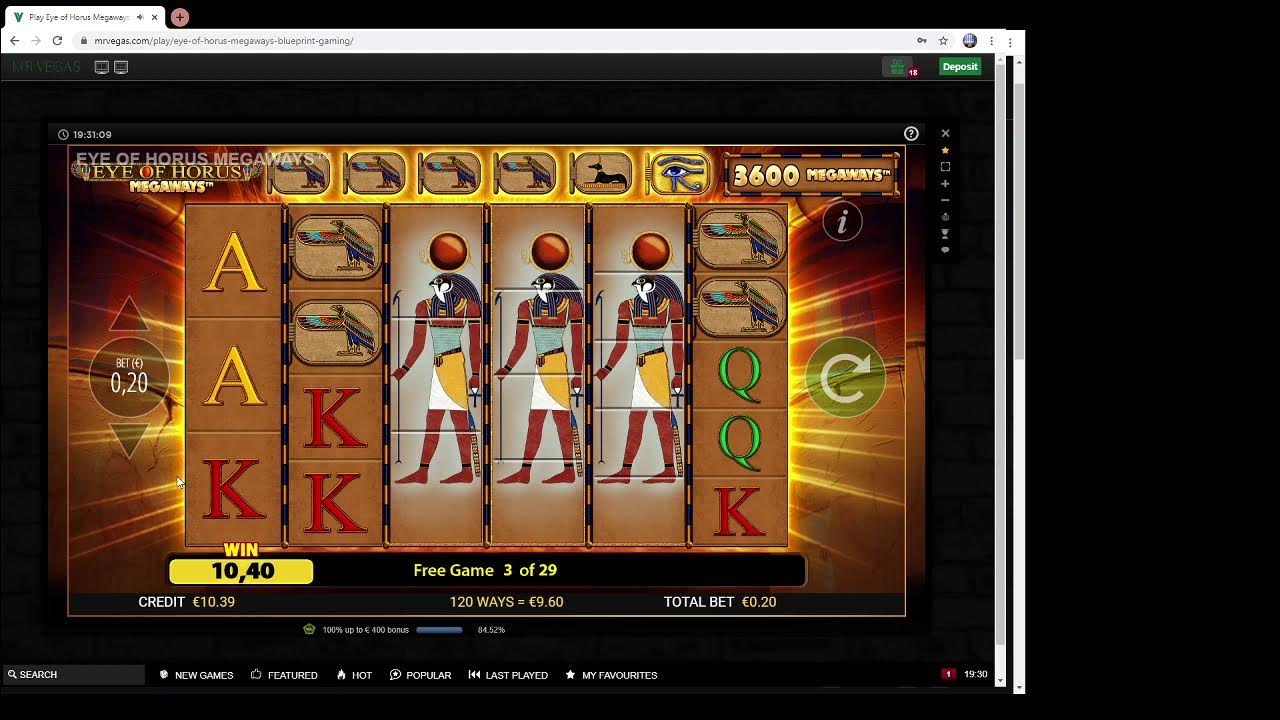 Eye of horus megaways