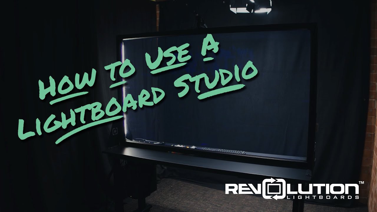 Tabletop Lightboard - UBC Studios