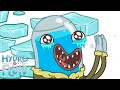끈적끈적한 얼음 | HYDRO &amp; FLUID | 어린이를 위한 만화 | WildBrain 한국어