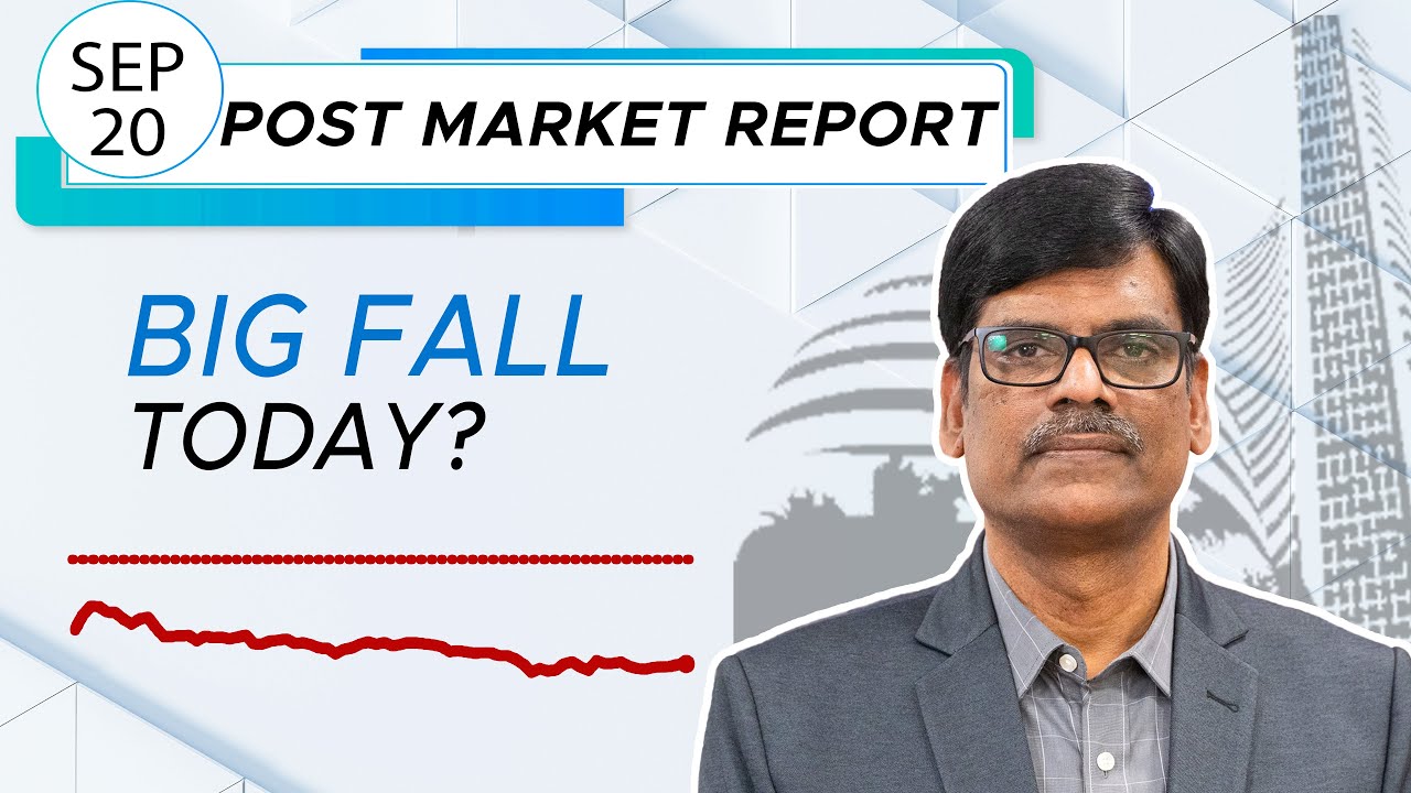 BIG FALL Today? Post Market Report 20Sep23 YouTube