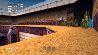 Sonic Adventure 2 HD (PS3): Enter Test Level With Rouge!