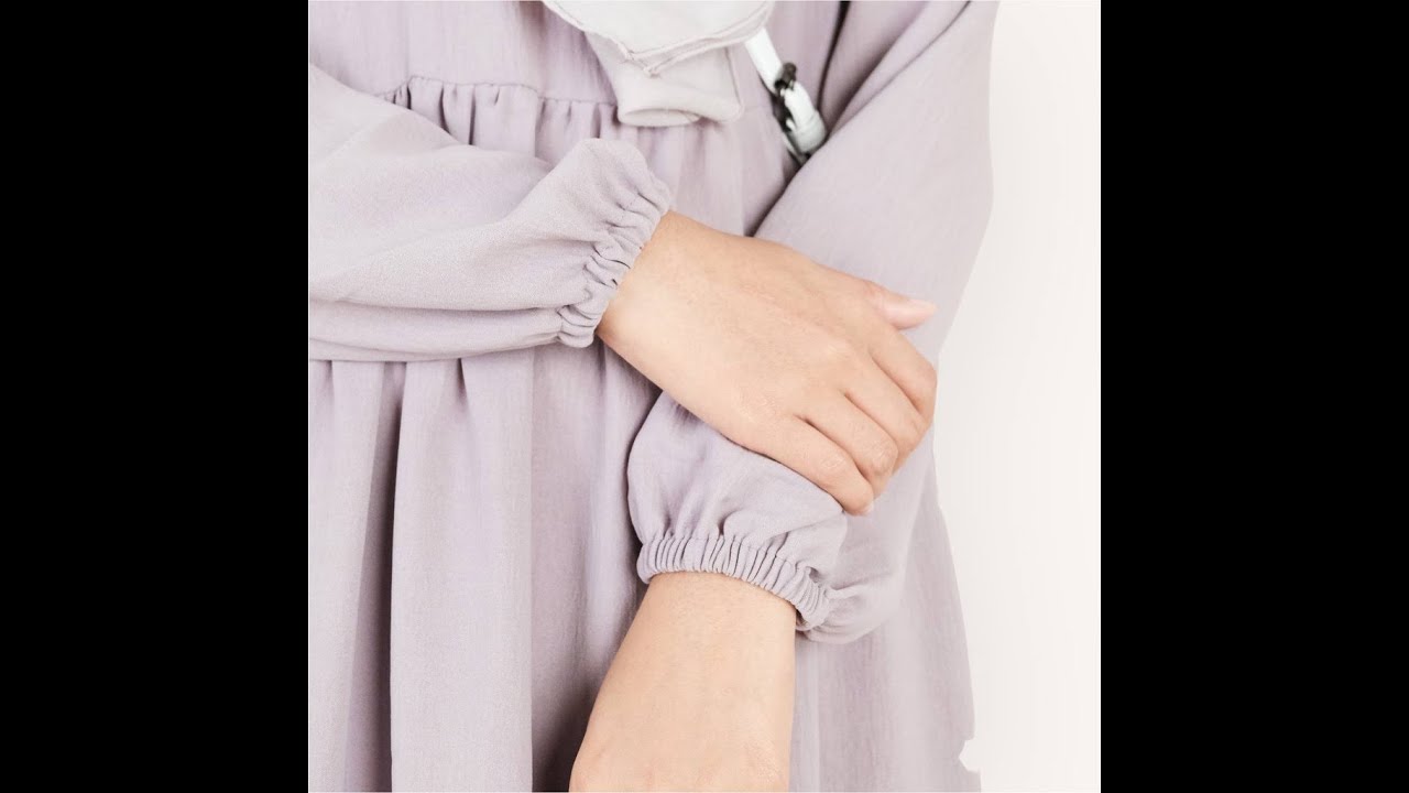 shopee haul midi dress korea / gamis remaja syari cakep banget 