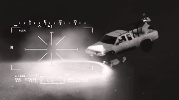 AH-64 Apache Longbow In Actıon - Apache Conduct Airstrikes Enemy At Night - Arma 3 MilSim