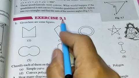 Understanding Quadrilateral Ex 3.1 Chapter- 3 || Class 8th Maths New Book  || New Edition 2023