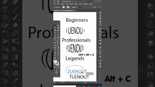 How to Insert Text in Shapes in Adobe Illustrator | Step-by-Step Tutorial #illustrator #tutorial